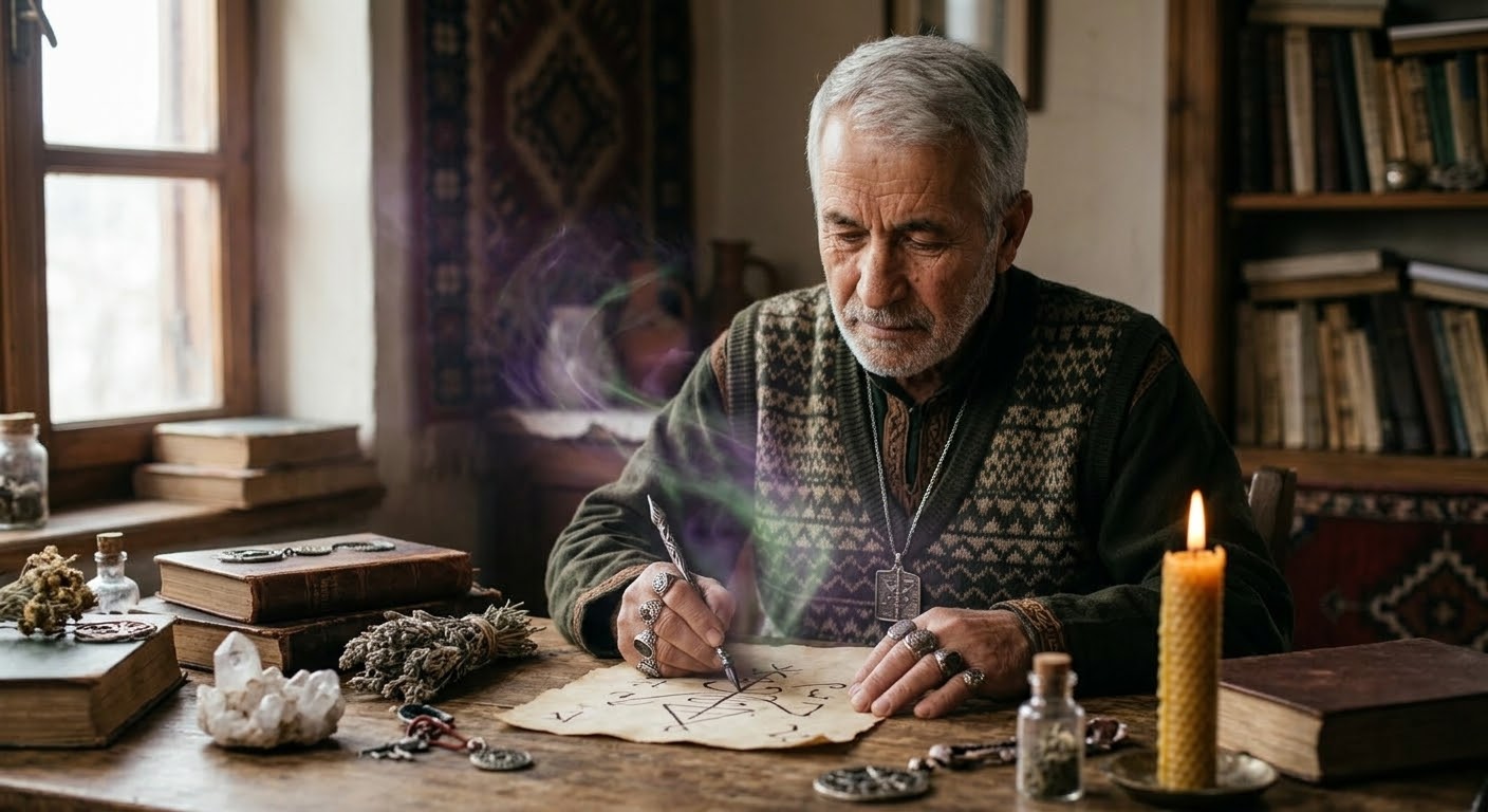 Medyum Merih Hoca'nın Üstadı Seyyid Muhammed Ruhi Hazretleri